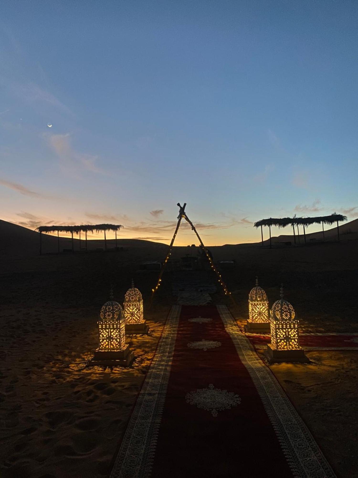 Merzouga Luxury Sahara Camps Exterior foto